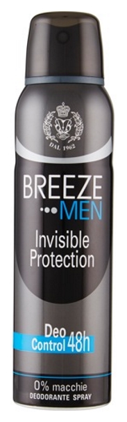 Купить Дезодорант Breeze Men Invisible Protection 48 часов 150 мл