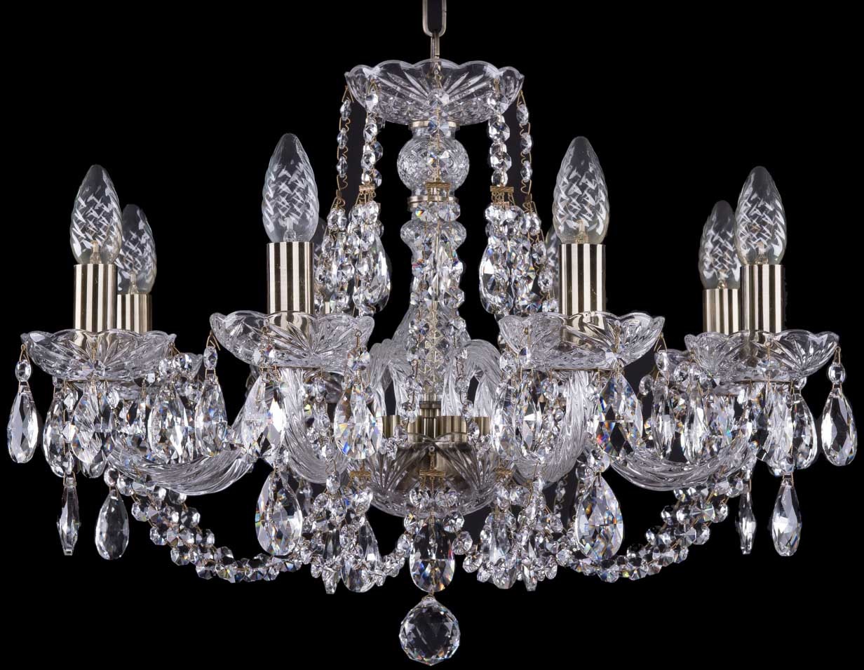 фото Люстра подвесная bohemia ivele crystal 1406/8/195/pa