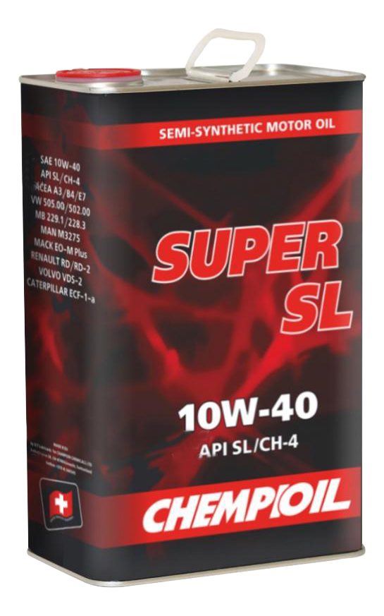 Моторное масло Chempioil Super SL Metal 10W40 4л