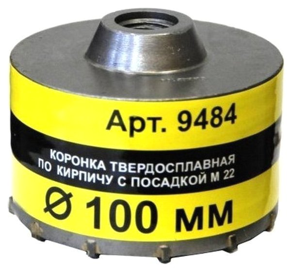 

Коронка М22 100 ТС д/кирпича 9484