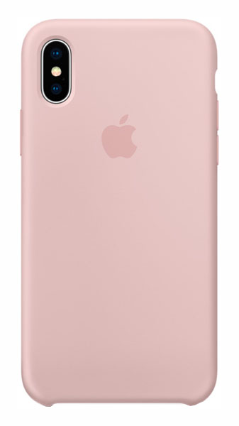 

Чехол Apple Leather Case Pink Sand MQT62ZM/A для iPhone X