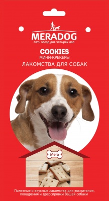 фото Лакомство для собак mera, cookies, рыбные крекеры, рыба, 2500г