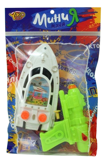 фото Игровой набор мини мания водяной пистолет и игра yako m6373 yako toys