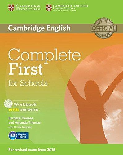 фото Complete first for schools wb +ans +d rev exam 2015 cambridge university press