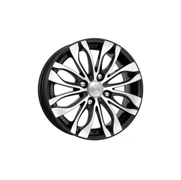 

Колесный диск K&K R14 5.5J PCD4x108 ET38 D63.35 14446, Черный, Канзаши (КС628)