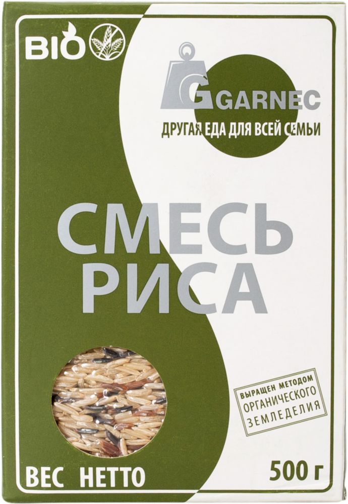 фото Смесь риса garnec bio 500 г