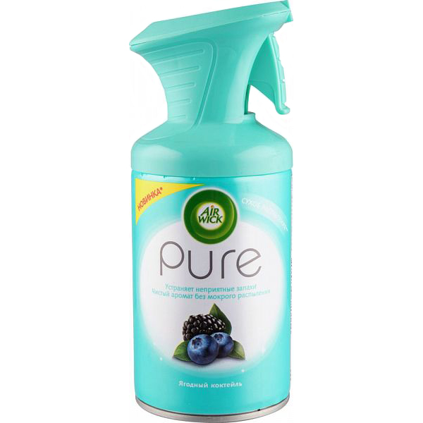 

Освежитель воздуха Air Wick pure ягодный коктейль 250 мл, Air Wick Pure 30394