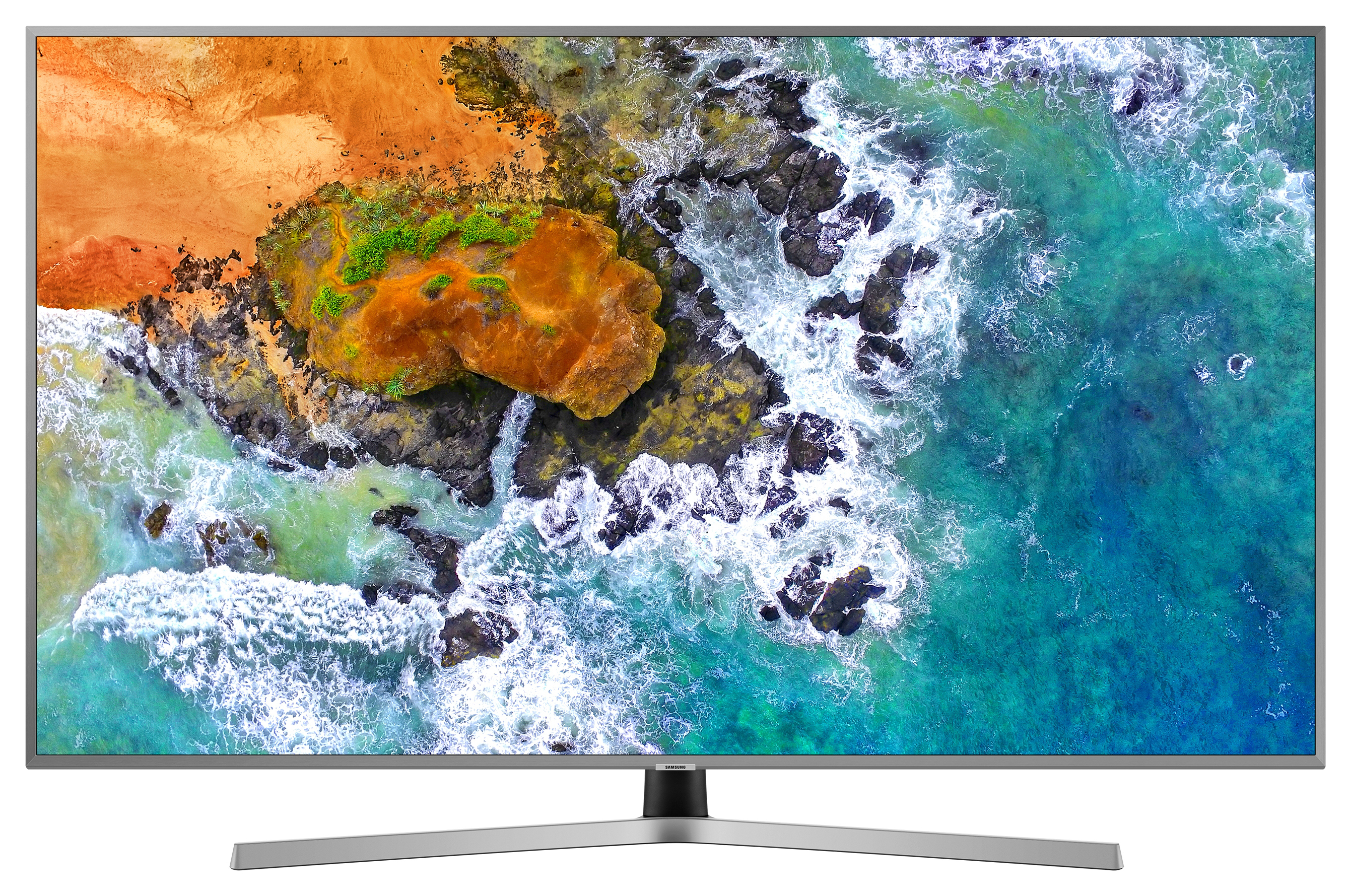 

Телевизор Samsung UE43NU7470U, 43"(109 см), UHD 4K, Серебристый, UE43NU7470U