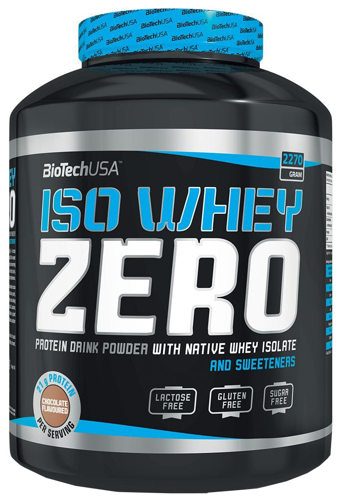 фото Протеин biotech iso whey zero lactose free, 2270 г, hazelnut