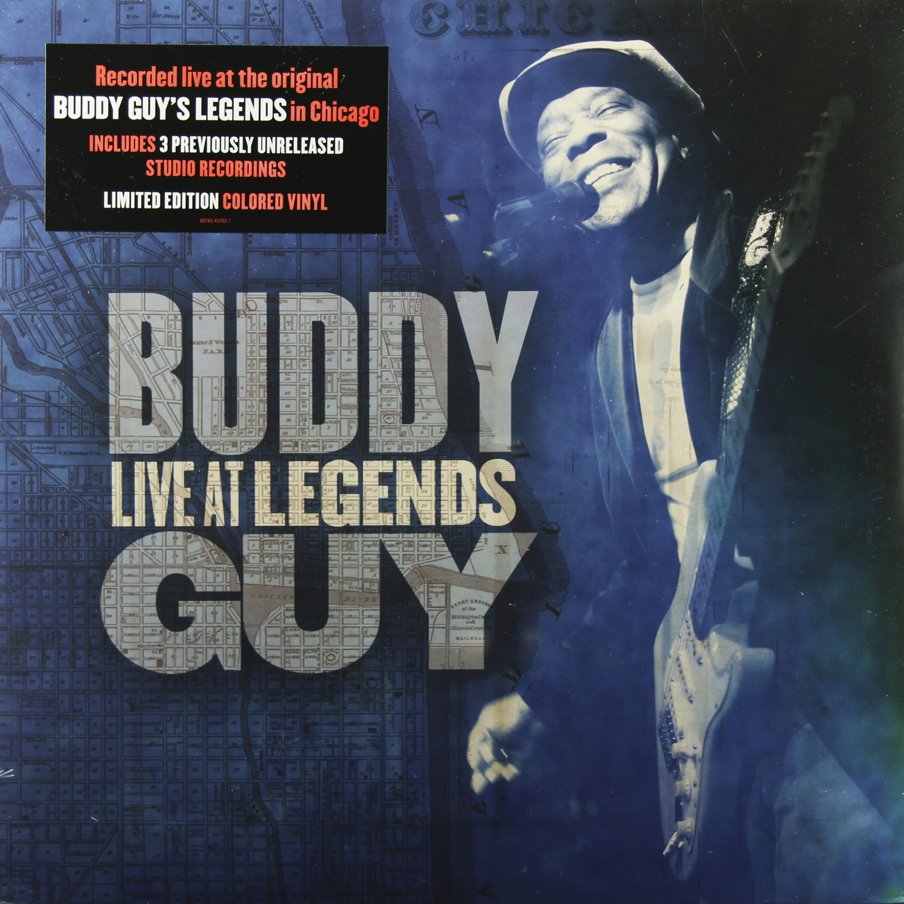 Buddy Guy LIVE AT LEGENDS (Blue-White Split Color Vinyl)