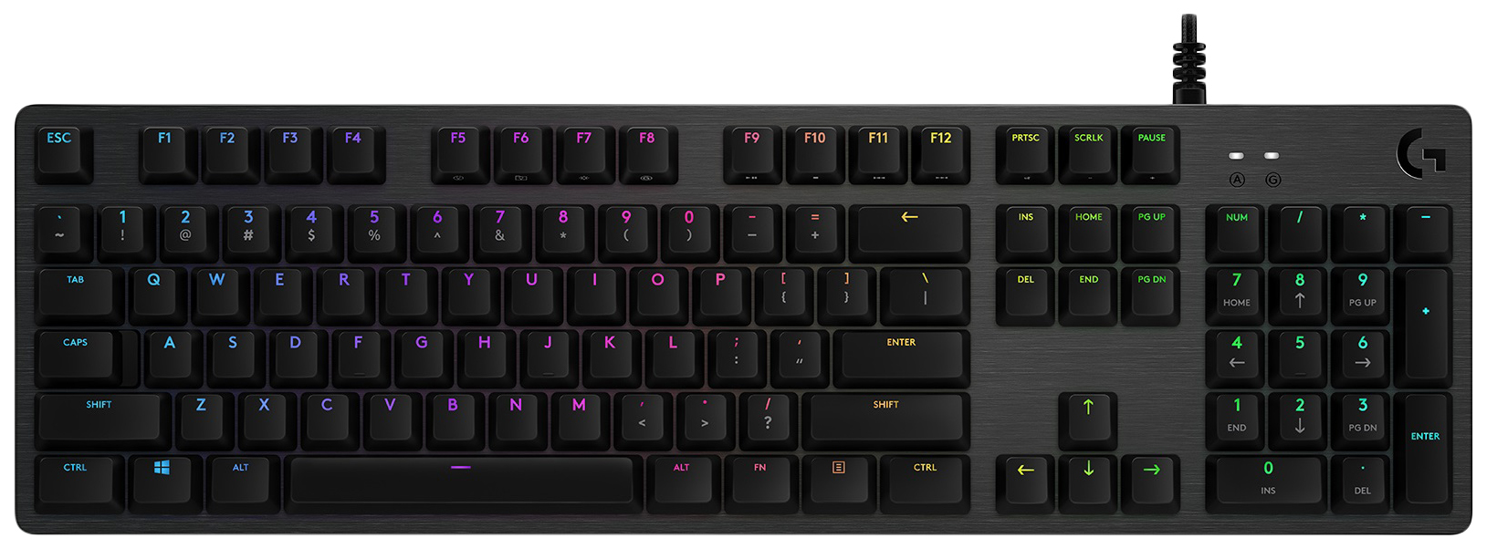 Проводная игровая клавиатура Logitech G512 Black (920-008747)