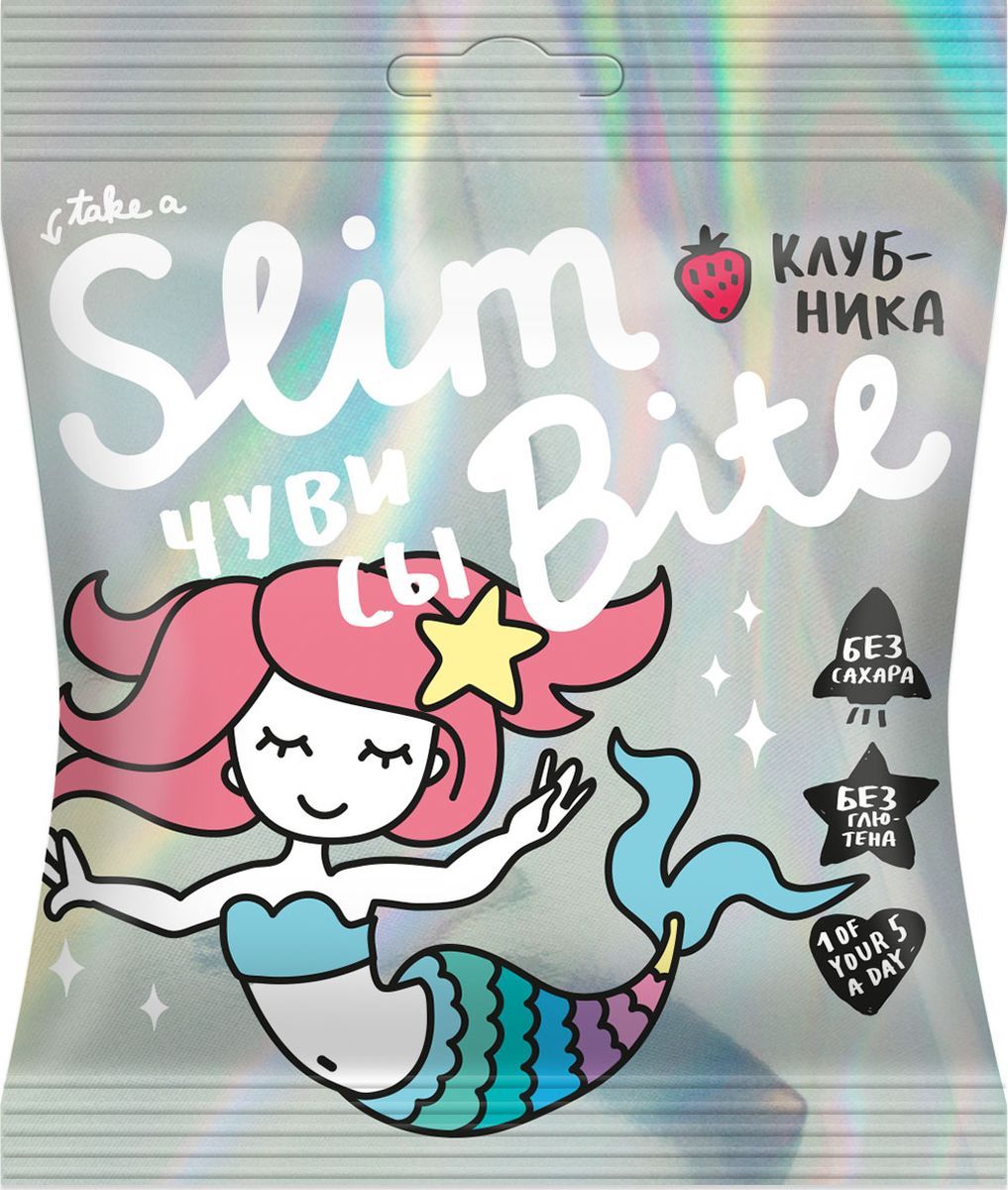 

Мармелад Bite Slim Unicorn фруктово-ягодный малина 20 г 20 штук
