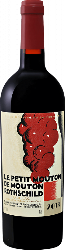 

Вино Le Petit Mouton De Mouton Rothschild Paulliac AOC