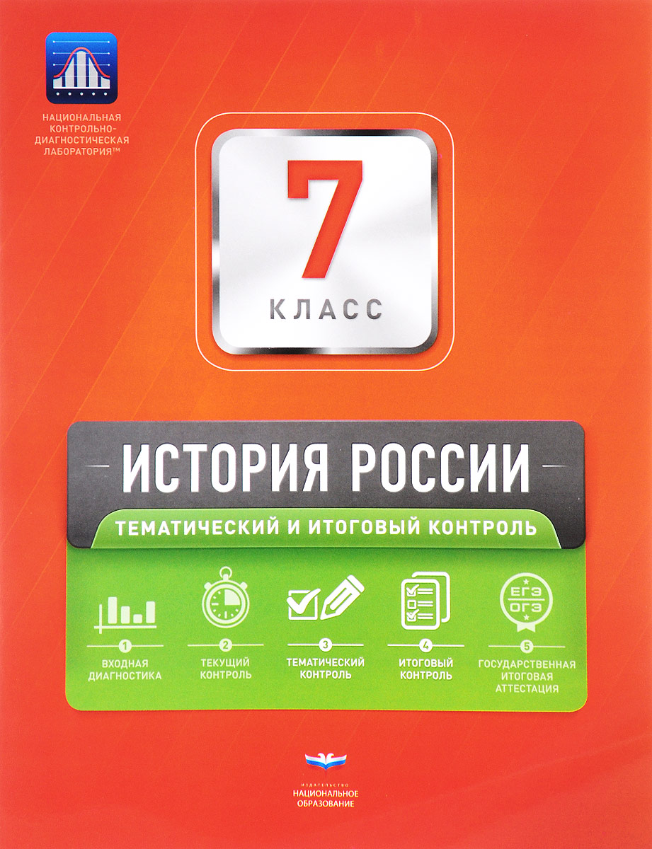 

Нкдл, История России, 7 кл, тематический и Итоговый контроль, Вкладыш, Артасов