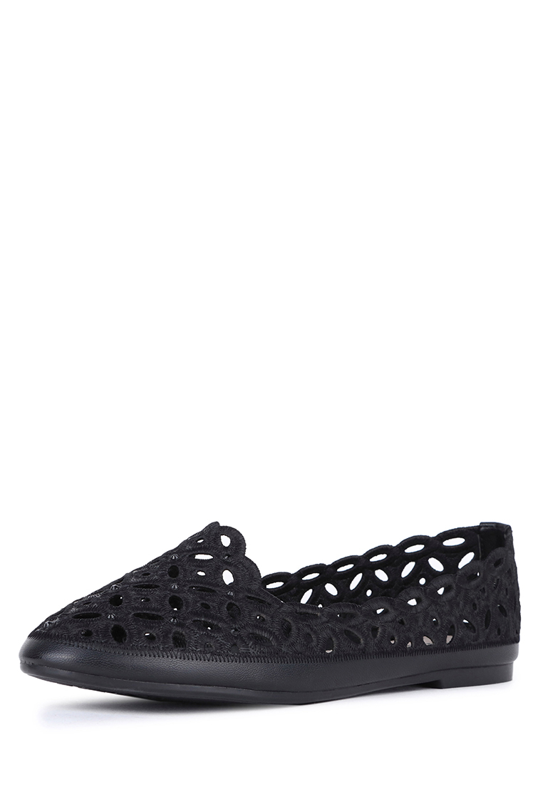 фото Балетки женские t.taccardi 3590-103a черные 38 ru