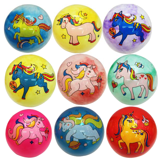 

Детский мяч с наклейкой "Лошадка", 22 см