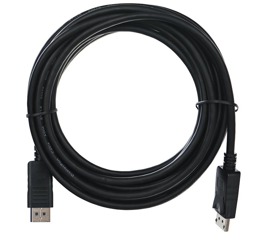 фото Кабель vcom displayport-displayport, m-m 5м black (vhd6220-5m)