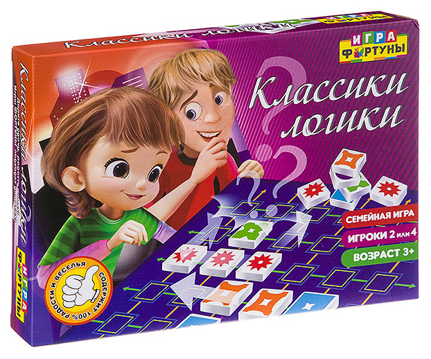 фото Настольная семейная игра "классики логики" фортуна