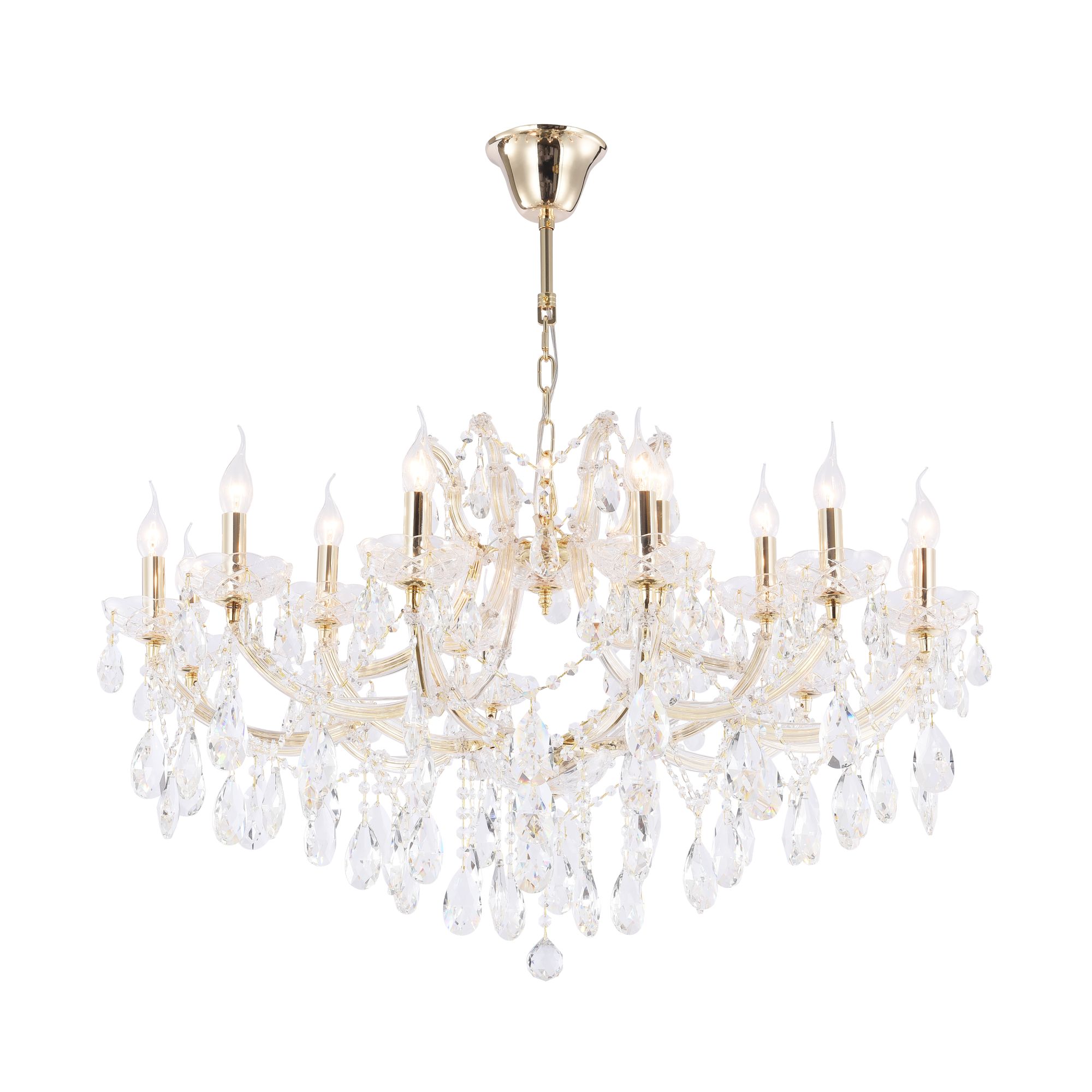 

Люстра подвесная Maytoni DIA880-PL-18-G