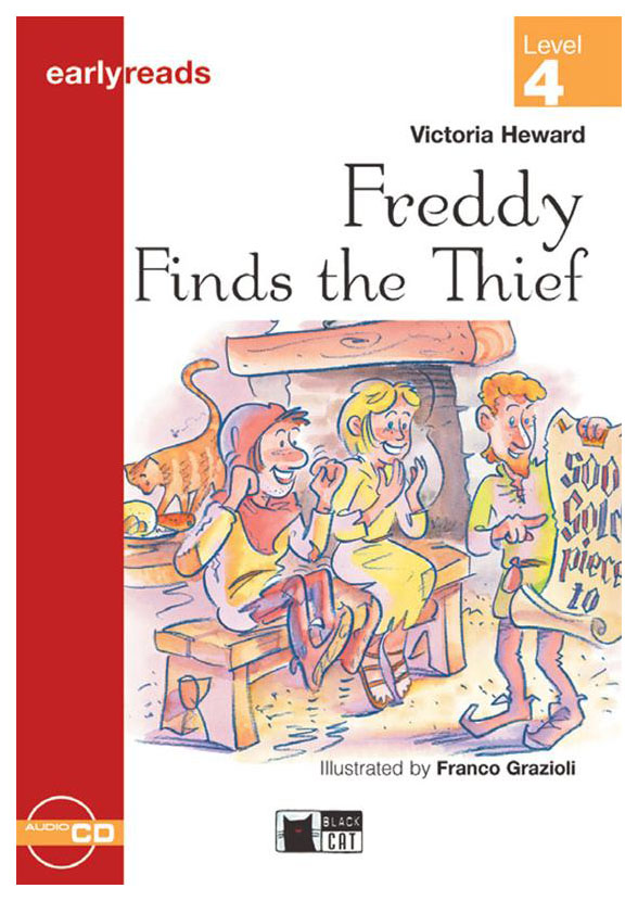 фото Книга cideb heward v. "freddy finds the thief+cd" (+ cd-rom)