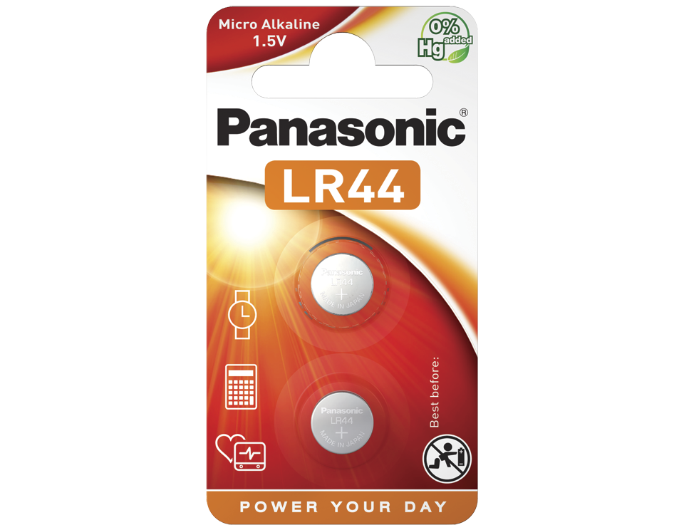 

Батарейка Panasonic LR44EL/2B