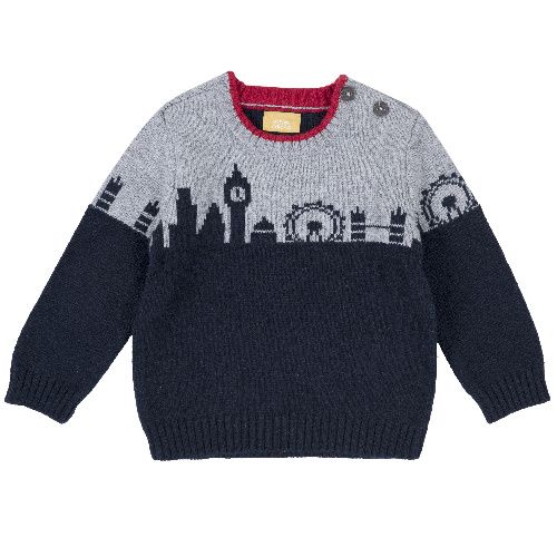 

Джемпер Chicco для мальчиков р.86 цв.темно-синий, 9069385