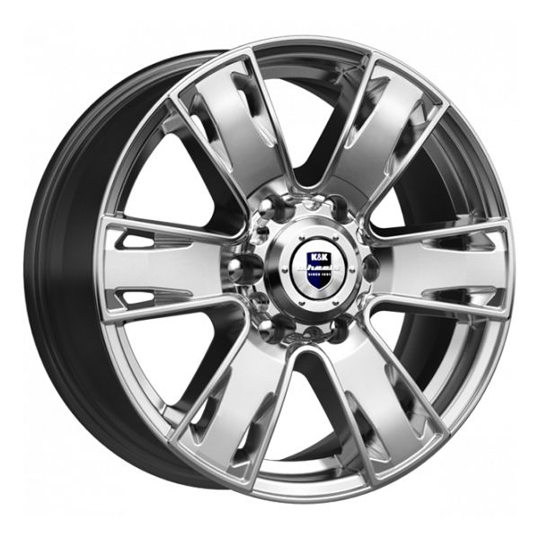 

Колесный диск K&K Севенна R17 7J 6x114.3 ET39 D67.1, Серебристый