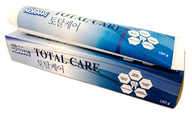 фото Зубная паста norang total care 180 г