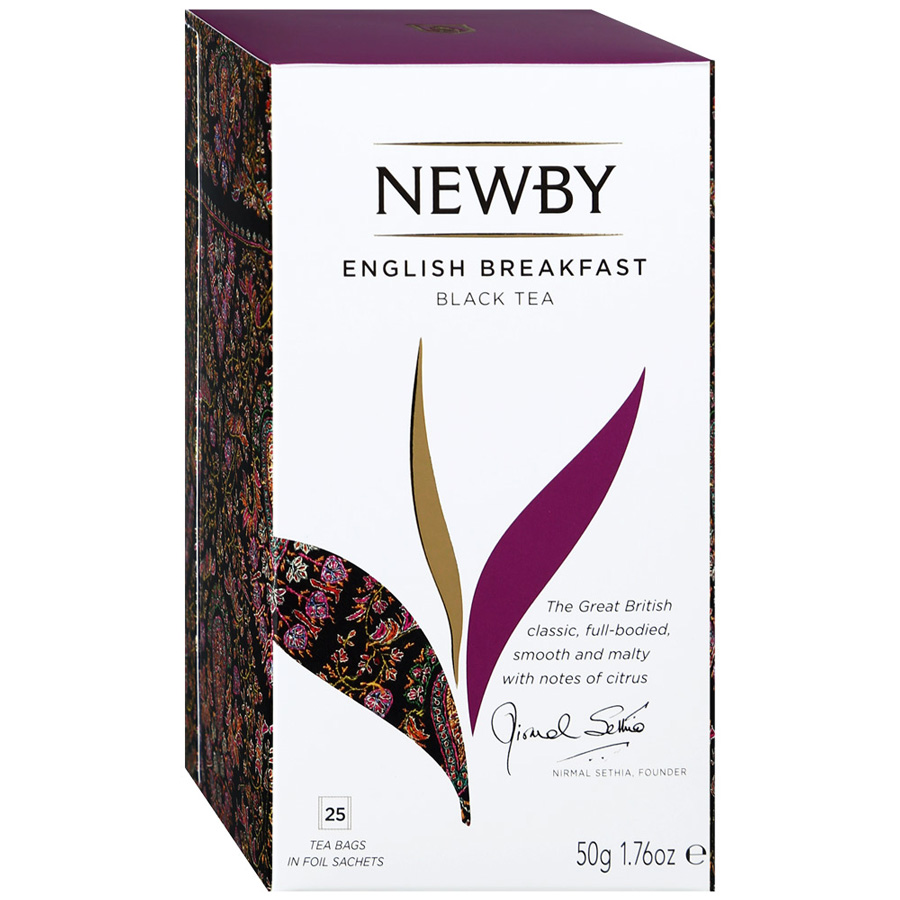 Чай черный Newby English Breakfast 25 пак