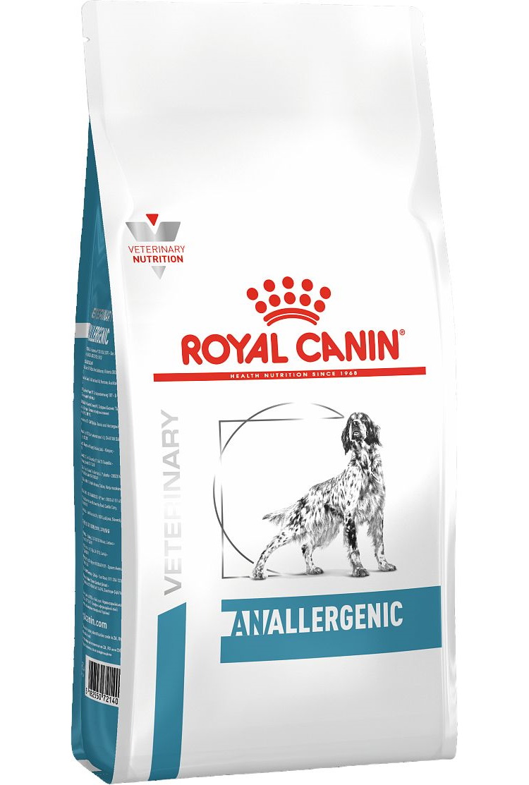 фото Сухой корм royal canin anallergenic an18 для собак с пищевой аллергией (3 кг, )