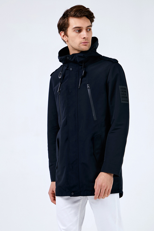 

Ветровка мужская Tom Farr T4F M9200.58 черная XXL, T4F M9200.58