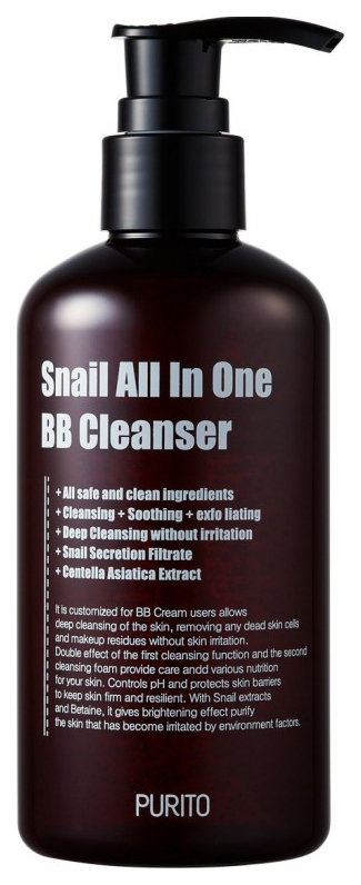 

Гель для умывания Purito Snail All In One BB Cleanser 250 мл