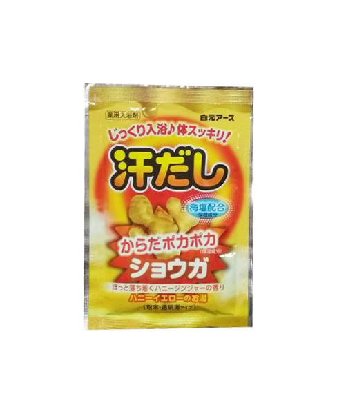 Купить Соль для ванн Hakugen Earth Asedashi С экстрактом имбиря 25 г