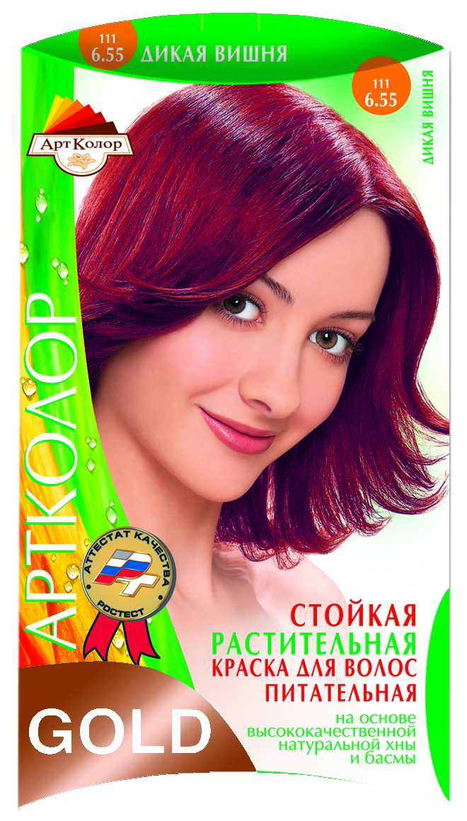Купить Краска для волос Артколор Gold 111 Дикая вишня 25 г