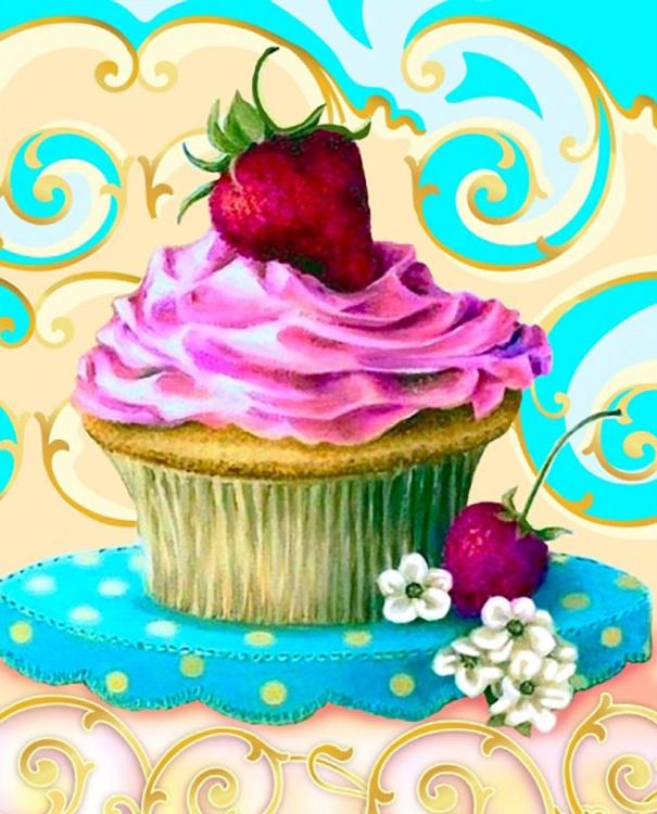 

Алмазная вышивка Color KIT Красивый десерт, 17x21 см, Красивый десерт