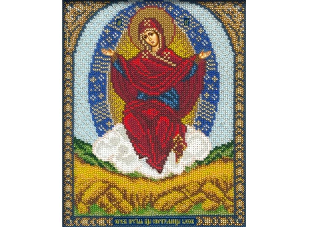 фото Набор вышивки бисером русская искусница богородица спорительница хлебов