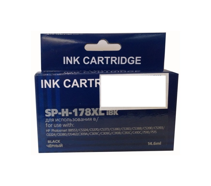 

Картридж для струйного принтера Solution Print SP-H-178XL iBk Black, SP-H-178XL iBk