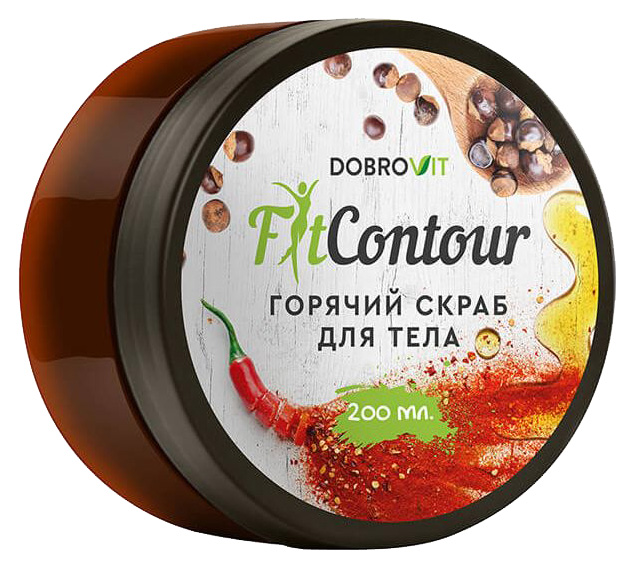 

Скраб для тела DobroVit FitContour Горячий 300 мл