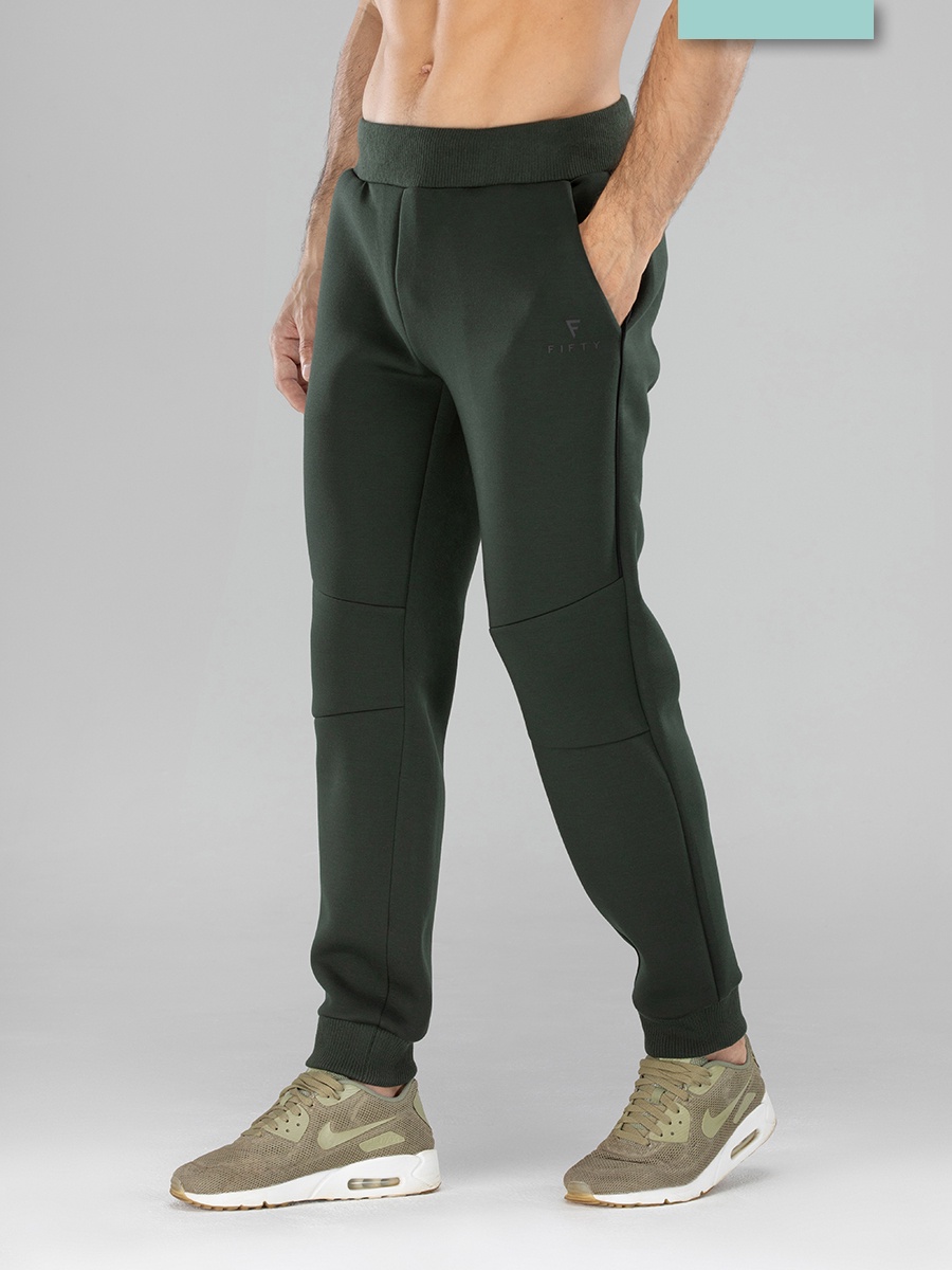 фото Спортивные брюки мужские fifty fa-mp-0102 зеленые l