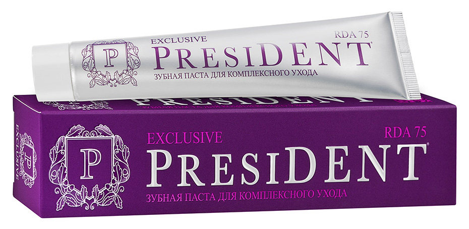 фото Зубная паста president exclusive 100 мл