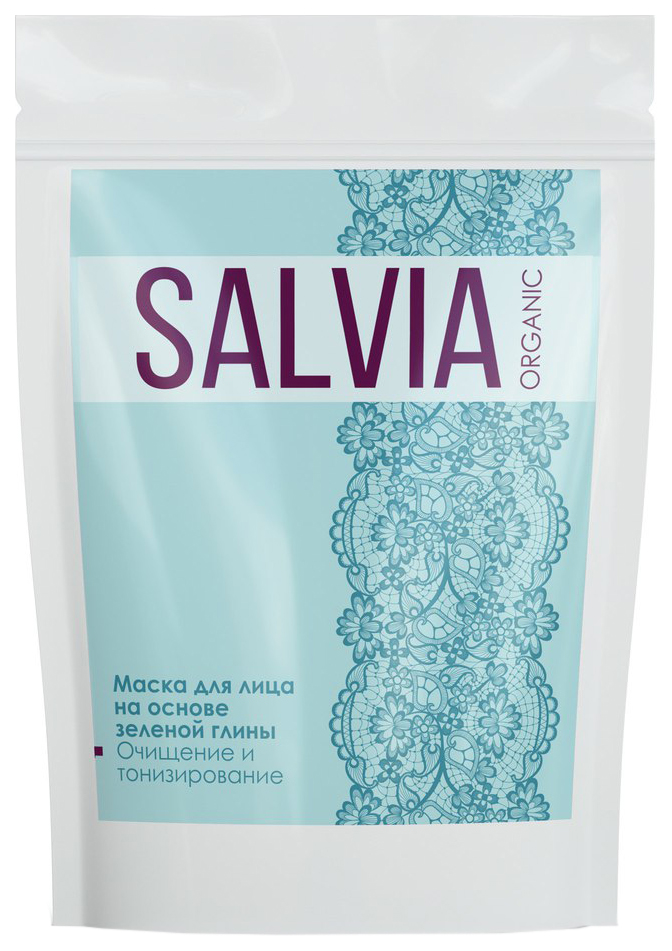

Маска для лица SALVIA Маска для лица на основе Зеленой глины 50 г