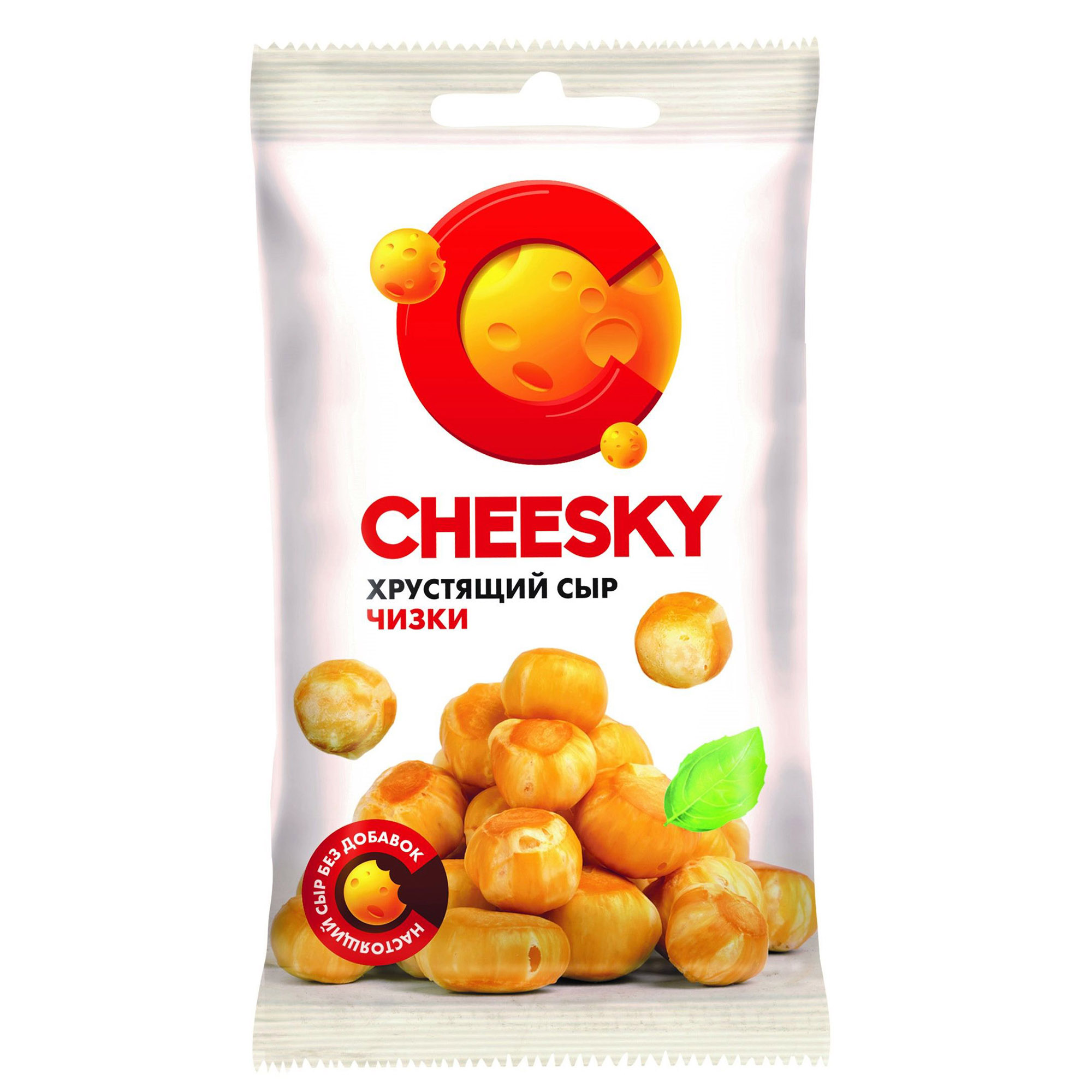 Сыр Cheesky чизки хрустящий копченый 22 г