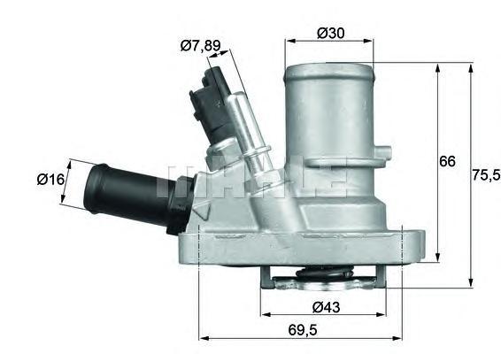 

Термостат Mahle/Knecht TI14488