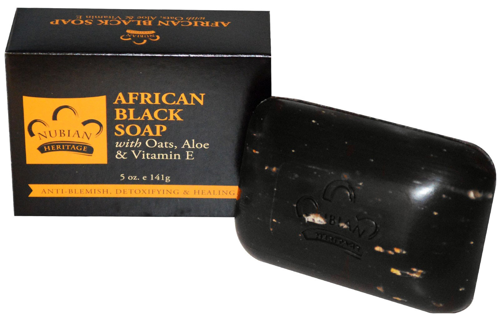Косметическое мыло Nubian Heritage African Black Soap 141 г косметическое мыло nubian heritage african   soap 141 г