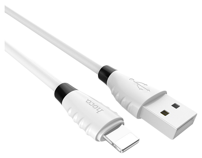 фото Кабель hoco x27 excellent charge lightning 1м white