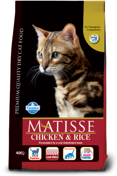 Сухой корм для кошек Farmina Matisse, курица и рис, 0,4кг