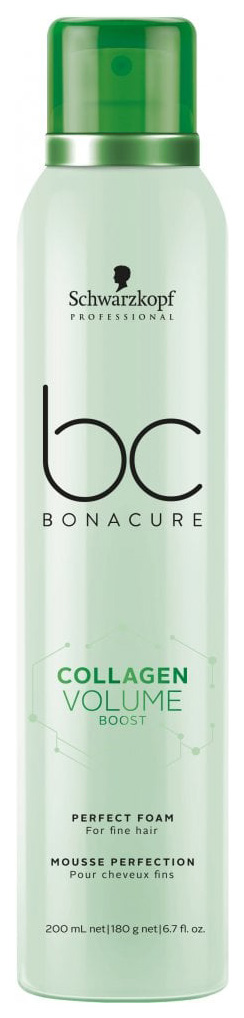 фото Мусс для волос schwarzkopf professional bc collagen volume boost perfect foam 200 мл