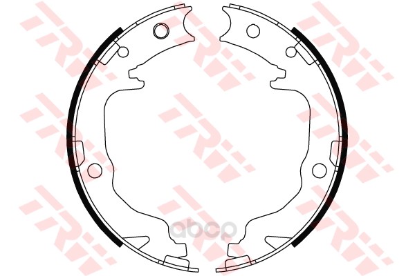 

Тормозные колодки барабанные TRW/Lucas GS8804