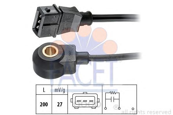 

Датчик детонации Fiat Albea, Barchetta, Brava, Bravo Facet 93061