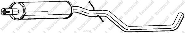 

Глушитель Bosal-Oris средняя часть для Volkswagen Golf 2.0sdi 2004 282721